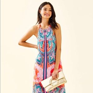 Lilly Pulitzer Hollyn Halter Maxi NWT Size 6